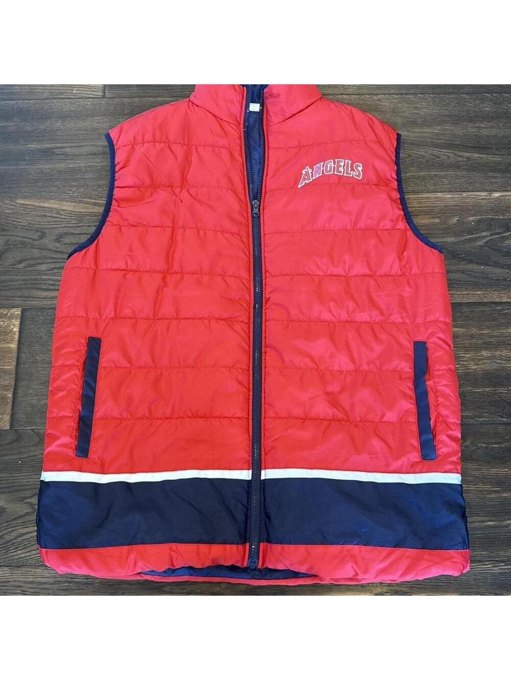 Los Angeles Angels Reversible Puffer Vest XL